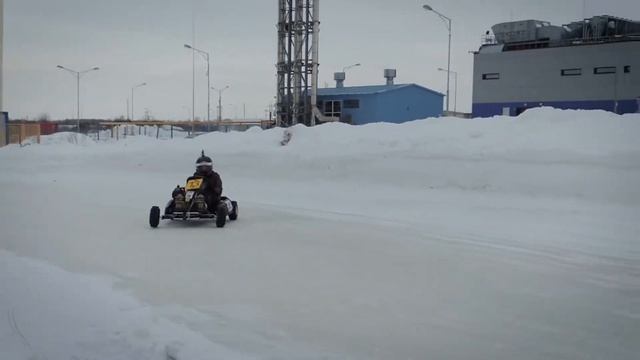 СООТ "КАРТ"-  Гран-При 8 Марта 2018. Зимний Картинг Rotax Max смотреть онлайн
