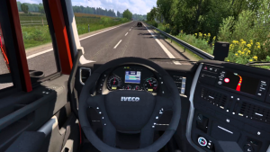 Рейс Росток - Калининград в VR шлеме в Euro Truck Simulator 2.
