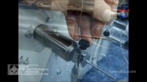 Намотка спиралей из нихромовой проволоки диаметром 0,5мм - 7 витков 2016г