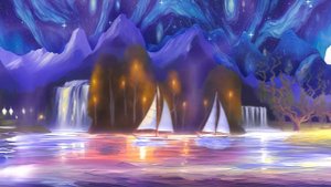 Видео фон Сказочной страны- Niccolò Paganini