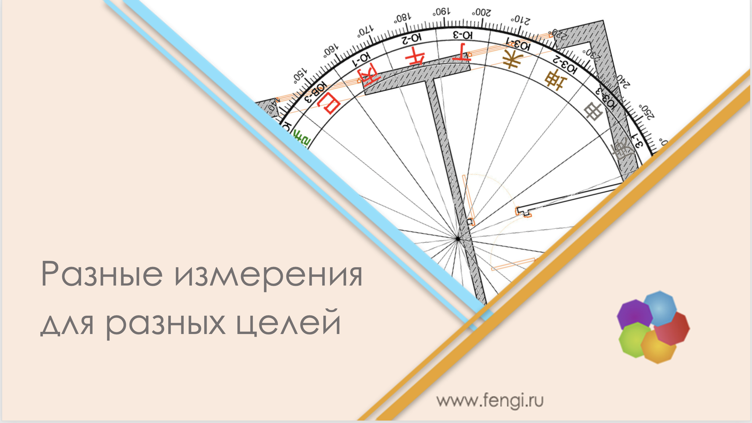 Виды измерений в фэн-шуй.