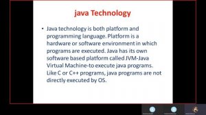 What is Java|Why Java|What is JDK|JVM|JRE|What is main Method Core java Online Live Session