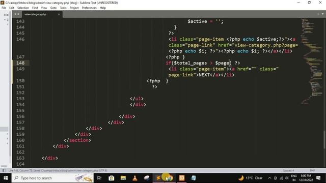 Php project | Blog website in php | Pagination in php - 18 | CMS in php  #project #phpproject