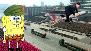Губка Боб на разных языках мем