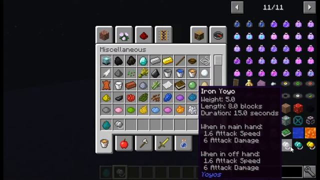 Обзор мода на Йо-Йо в майнкрафте [Minecraft mods №1] смотреть онлайн