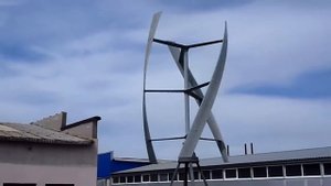 Геликоидный вертикальный ветрогенератор / Helicoid VAWT