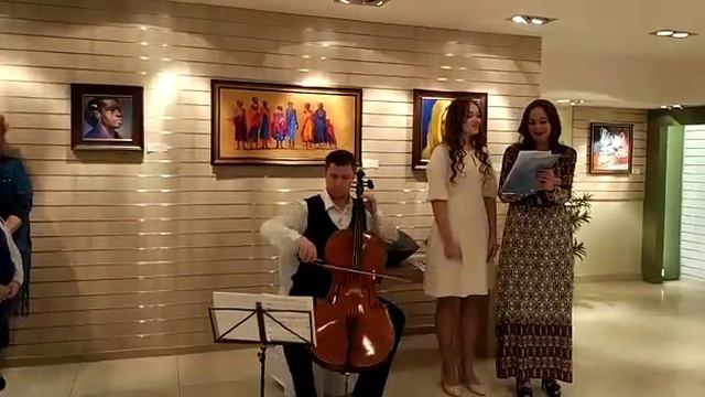 Русское народное пение на открытии выставки "Ультрамарин" Серафима Калинина смотреть онлайн