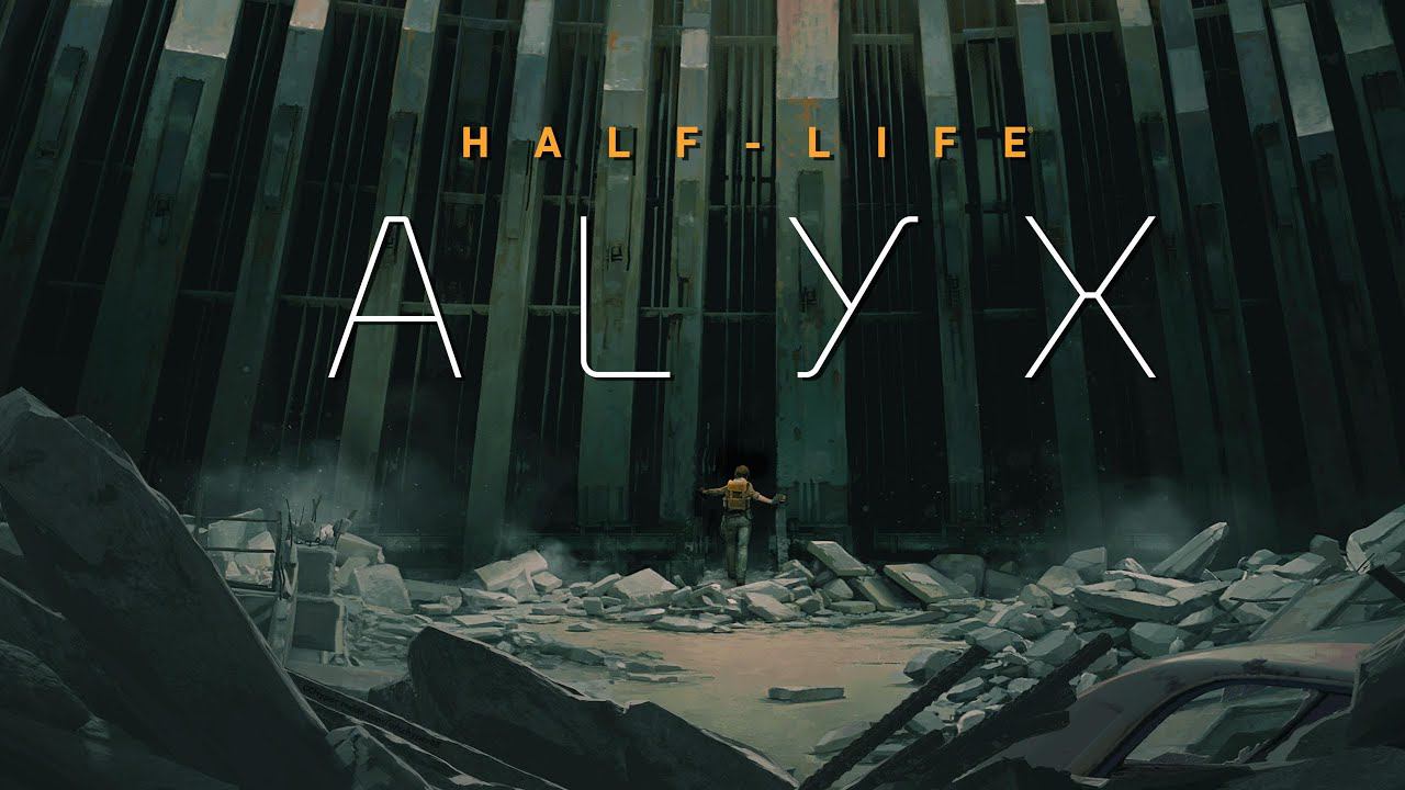 ЧАС ГЕЙМПЛЕЯ - Half Life Alyx (NoVR mod).