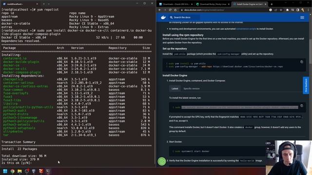 How to install Docker on Rocky Linux смотреть онлайн