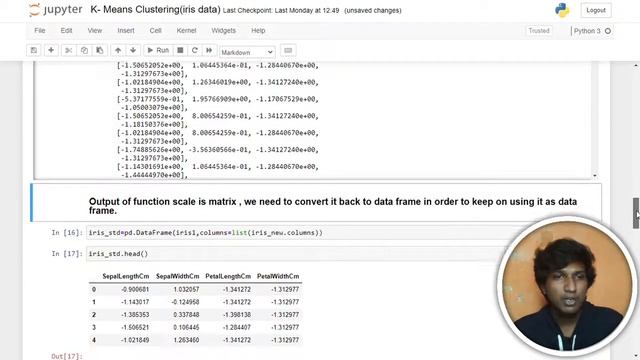 K means clusting (iris data) (TSF Task2) смотреть онлайн