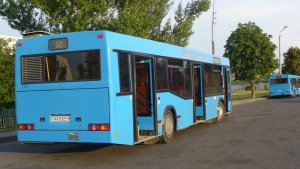 Автобус Могилёва МАЗ 103.465 Al 5957-6 Маршрут 12 Юбилейный б-р - Городщина-2 (Пл.Ленина - ТЦ Авеню)