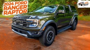 Тюнинг Ford Ranger Raptor 2024, первые аксессуары: кунг, освещение, фаркоп, уплотнитель кузова