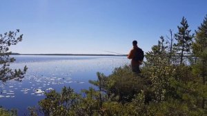 Природа севера. Озеро где щука вырастает до 40кг