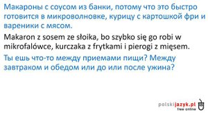 Польский язык. Курс А2. Урок 8