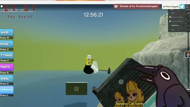 【Roblox】I Love "ROBLOX" and Petting Banana Cat @tottoplays7165 смотреть онлайн