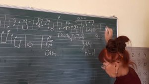 Гармония. 12 класс. Разбор задачи на тему "Модуляция"