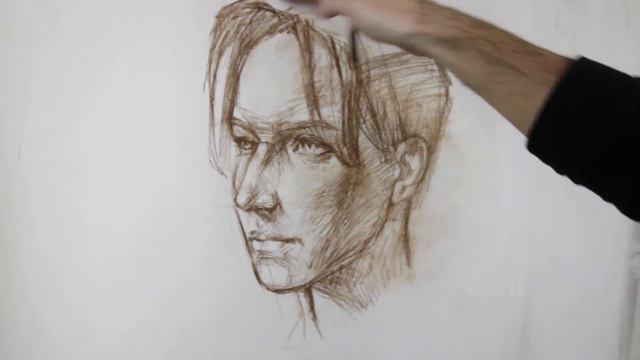 Построение головы человека. Часть 2