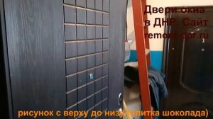 Гарда 8 мм. Муар венге. Обзор входных дверей со склада в ДНР.