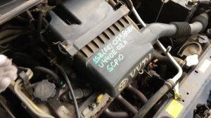 Видео работы двигателя 1SZ-FE SCP10