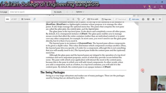 LectureVideo 18CS45 Module-5 Swing-2 Reji Thomas смотреть онлайн