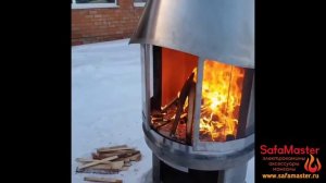 Гриль камин дровяной 301