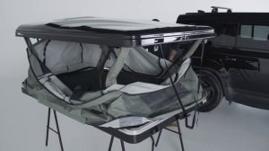 Трансформация автопалатки Thule Basin