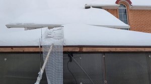 снегорез для очистки крыши от снега. Теперь металл на 60% толще.