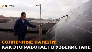 Ни дня без света: узбекистанец поделился опытом использования солнечной панели - видео