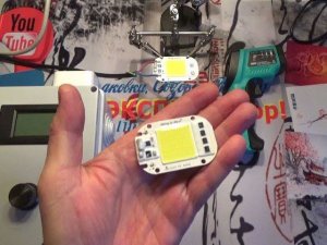 Светодиодная матрица 220 в. с Алиэкспресс! Обзор Тест!