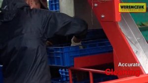Уборка черной смородины | Ягодоуборочный прицепной однорядный комбайн VICTOR-Z фирмы WEREMCZUK FMR