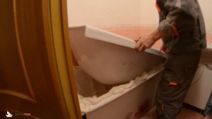 Акриловый вкладыш (вставка) в ванну от компании ВАННА ТУЛА