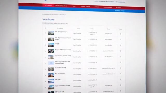 Презентация для бизнеса - Объединенная база застройщиков. Создать видео презентацию. смотреть онлайн