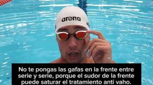 Cómo evitar que las gafas de natación se empañen