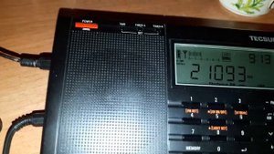 Прием радиолюбительского телетайпа