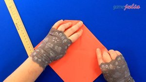 Баскетбольное кольцо и катапульта из бумаги / Оригами поделки своими руками