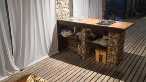 обзор террасы и гриль камина, летняя кухня, нужна ли терраса у дома?