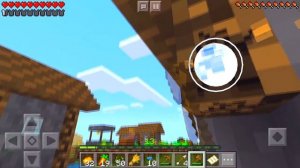 Майнкрафт ВЫЖИВАНИЕ в пиксельном мире /Аддон Увеличения мира Minecraft / Строительство 4 часть