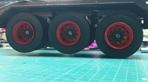 Tištěný model 3D - návěs sklopka 1/14  část 3, (3D printed model - semitrailer tipper 1/14. part 3