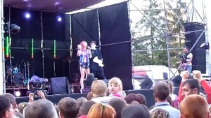 Новомиргород липень - 2013р. гурт "Время и стекло" пісня "Любви. точка нет"