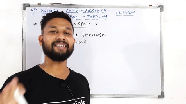 9th Science | Observing Space Telescope | Chapter 18 | Lecture 3 | maharashtra board | смотреть онлайн