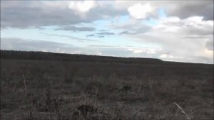 Закатовская гора весной. Ещё есть снег.