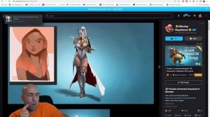 Cartoon girl bust in less than 2 hours