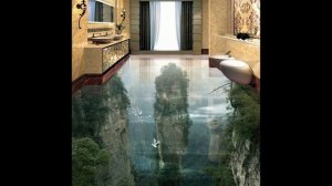 Наливные полы с эффектом 3D и 2D! 80 дизайнерских идей!