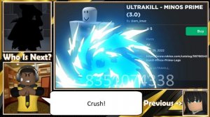 ULTRAKILL - Minos Prime Roblox Cosplay Showcase