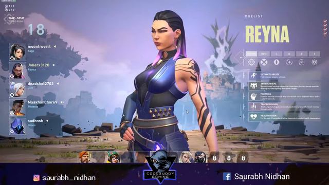 🔴VALORANT LIVE || COOLBUDDY GAMING смотреть онлайн