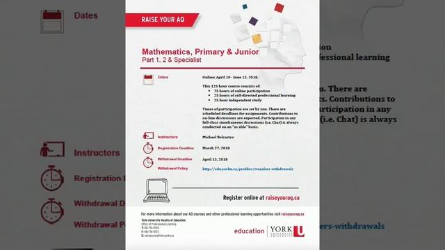 Primary & Junior Math AQ