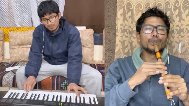 Cover-Trail of angel on Keyboard and Bamboo flute смотреть онлайн