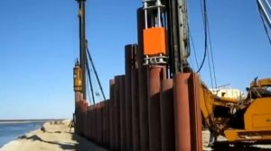 МГ5ш, погружение трубошпунта