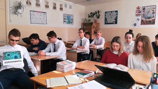 День учителя-2020. Поздравление от выпускников школы. смотреть онлайн