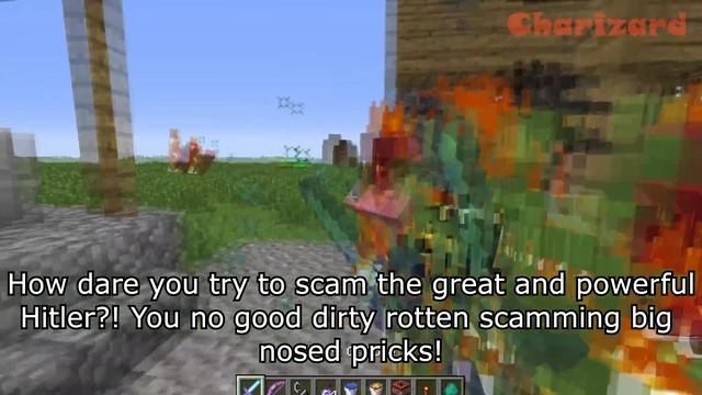 Hitler Plays Minecraft - Episode 8 (Trading) смотреть онлайн